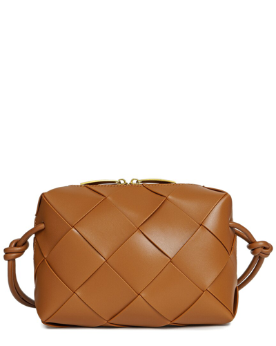 Shop Tiffany & Fred Smooth Leather Tote In Brown