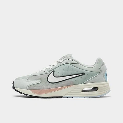 Shop Nike Women's Air Max Solo Casual Shoes In Light Silver/summit White/buff Gold