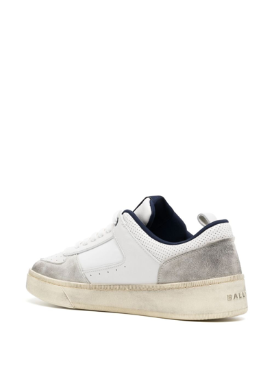 Shop Bally Riweira-fo Low-top Sneakers In White