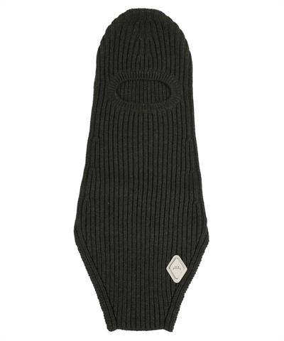 Shop A-cold-wall* A Cold Wall Windermere Knit Balaclava In Green