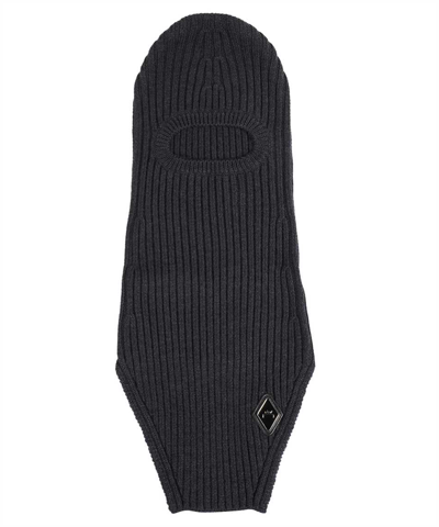 Shop A-cold-wall* A Cold Wall Windermere Knit Balaclava In Black