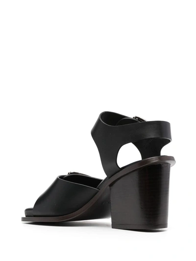 Shop Lemaire Sandal In Black
