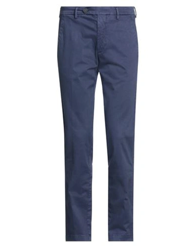 Shop Michael Coal Man Pants Blue Size 31 Cotton, Elastane