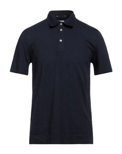 Shop Ballantyne Man Polo Shirt Midnight Blue Size L Cotton