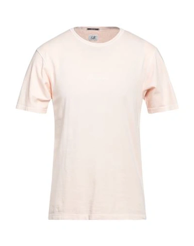 Shop C.p. Company C. P. Company Man T-shirt Blush Size Xs Cotton In Pink