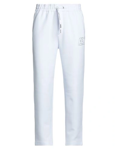 Shop Armani Exchange Man Pants White Size S Cotton, Polyester