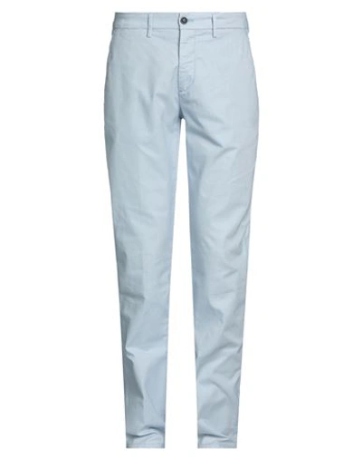 Shop Harmont & Blaine Man Pants Sky Blue Size 32 Cotton, Polyester, Elastane