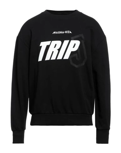 Mauna Kea Man Sweatshirt Black Size Xxl Cotton In Black