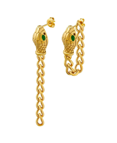 Shop Akalia Waterproof Power Moves Gold Plated Pendant Earrings