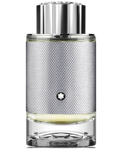 Shop Montblanc Men's Explorer Platinum Eau De Parfum Spray, 3.3 Oz.
