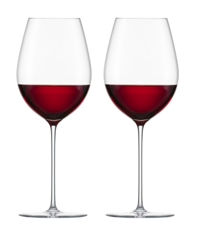 Shop Zwiesel Glas Handmade Enoteca Rioja 23.3 Oz, Set Of 2 In Clear