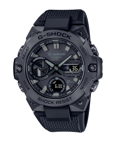 Shop G-shock Men's Analog Digital Black Resin Watch 49.6mm, Gstb400bb-1a