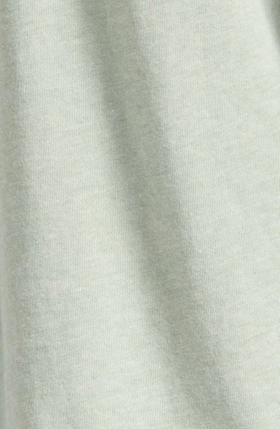 Tom Ford Mélange Crewneck T-shirt In Mint