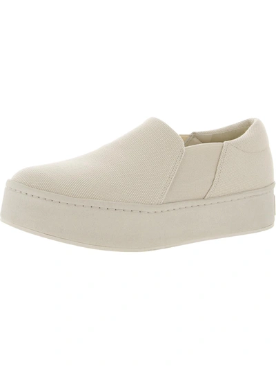 Shop Vince Warren Eco Womens Lifestyle Low-top Slip-on Sneakers In White