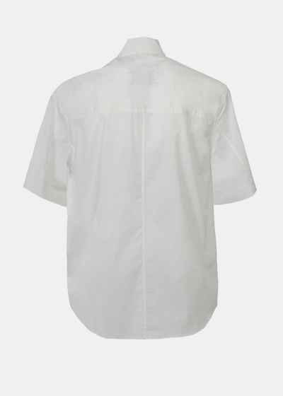 Shop Song For The Mute White Military Shirt