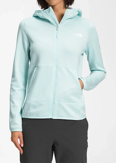 Shop The North Face Blue Canyonlands Hoodie In Skylight Blue White Heather