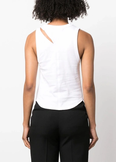 Shop Undercover White Cut-out Tank Top