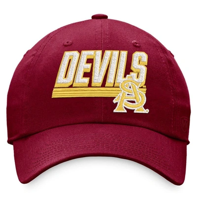 Shop Top Of The World Maroon Arizona State Sun Devils Slice Adjustable Hat