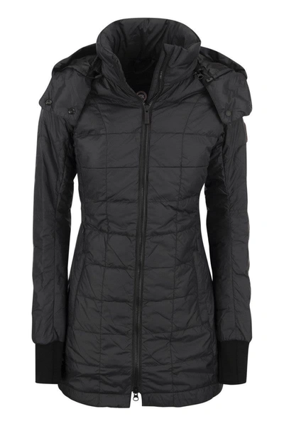 Shop Canada Goose Ellison - Foldable Down Jacket In Black
