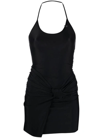 Shop Alyx 1017 1017  9sm 9sm Short Swirl Dress Black