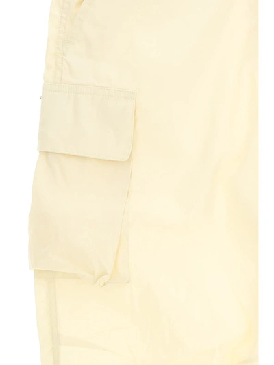 Shop Our Legacy Trousers In Pearl Beige Cotton Chinz