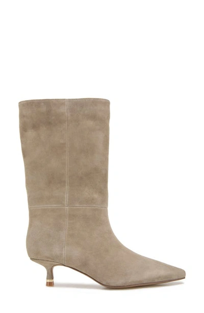 Shop Kenneth Cole Meryl Pointed Toe Boot In Taupe Suede