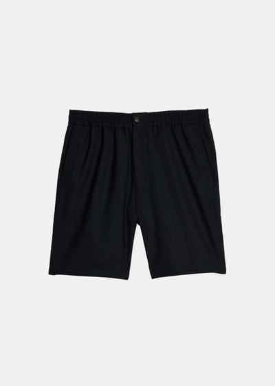 Shop Ami Alexandre Mattiussi Black Chino Shorts