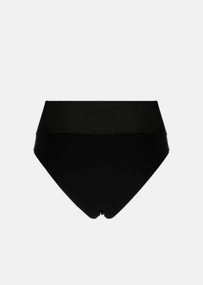 Shop Balenciaga Black Logo-band Briefs