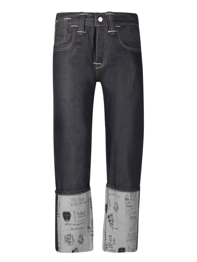 Shop Junya Watanabe Jeans In Blue