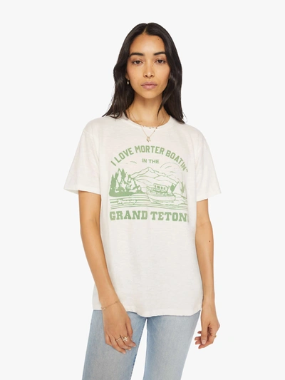Shop Velva Sheen Grand Tetons T-shirt (also In S) In White