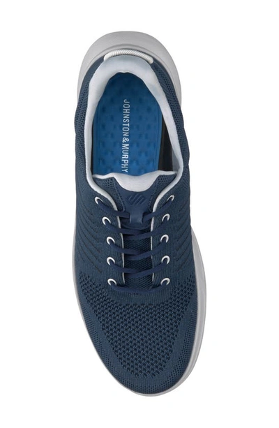 Shop Johnston & Murphy Escape Sneaker In Navy