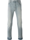 MAISON MARGIELA contrast cuff jeans,MACHINEWASH