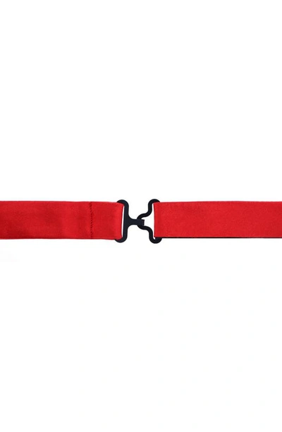 Trafalgar Sutton Collection Bow Tie In Red