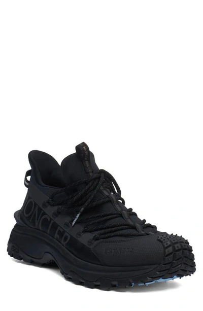 Shop Moncler Trailgrip Lite 2 Low Top Sneaker In Black