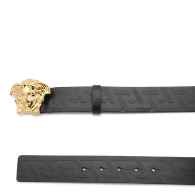 Shop Versace Belts Black