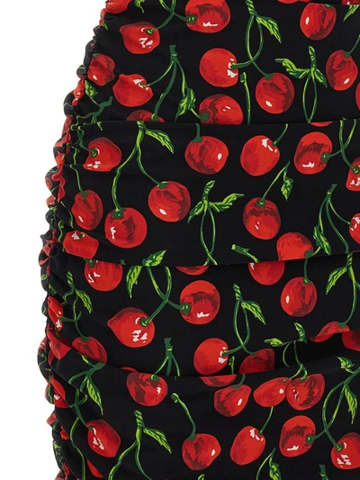 Shop Dolce & Gabbana 'ciliegie' Dress In Multicolor