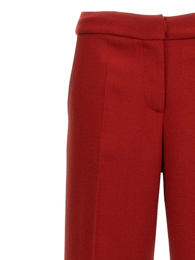 Shop Gianluca Capannolo 'valerie' Pants In Red