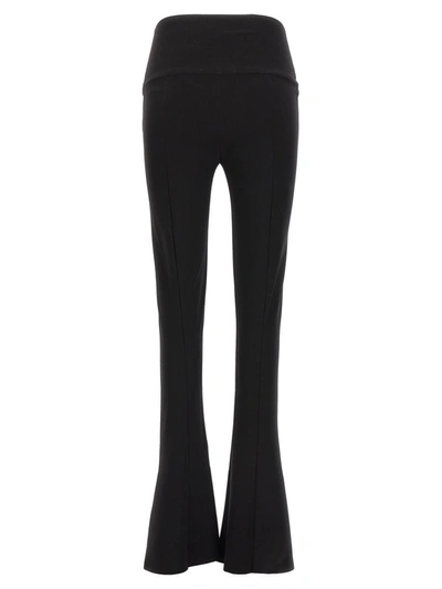 Shop Norma Kamali 'spat' Leggings In Black