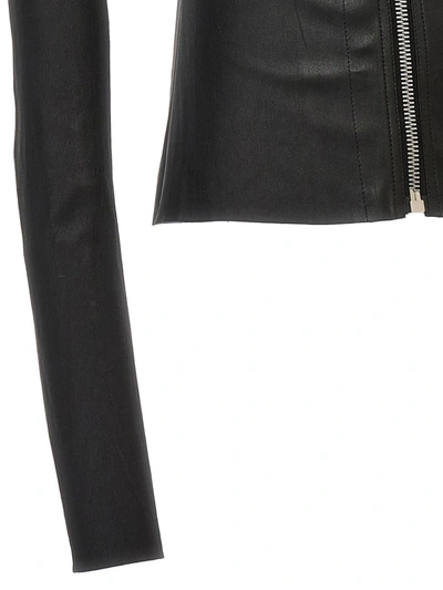 Shop Rick Owens Second Skin Gary Jacket In Black