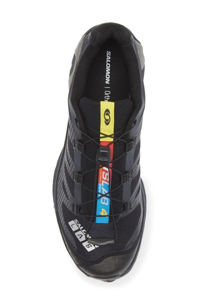 Shop Salomon Xt-4 Og Sneaker In Black/ Ebony/ Silvmetal
