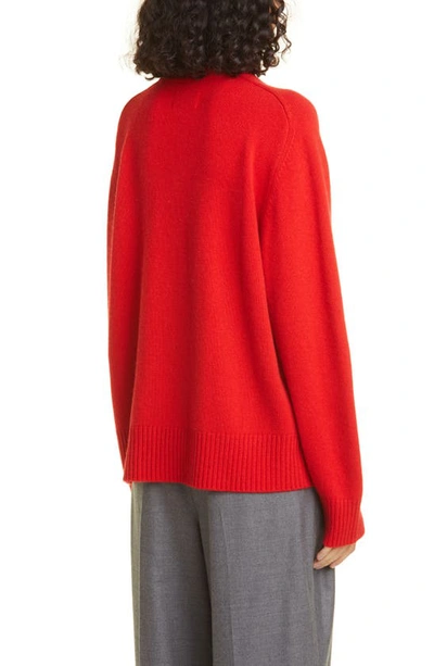 Loulou Studio Baltra Cashmere Sweater In Red