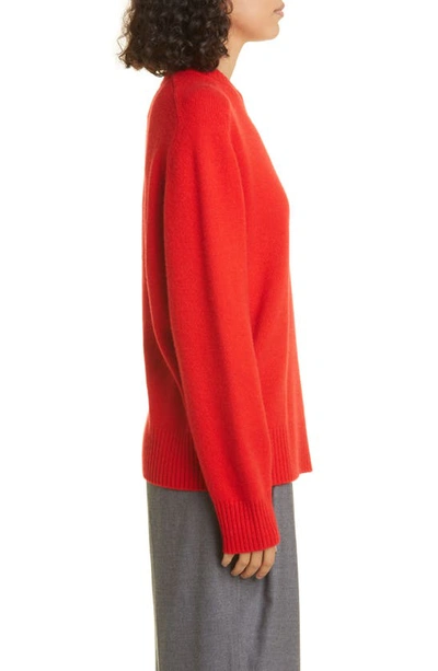 Loulou Studio Baltra Cashmere Sweater In Red