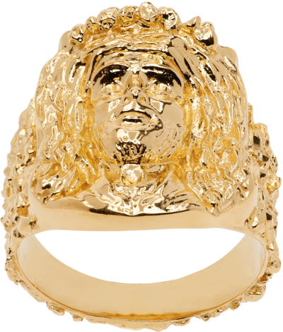Shop Veneda Carter Ssense Exclusive Gold Vc019 Ring