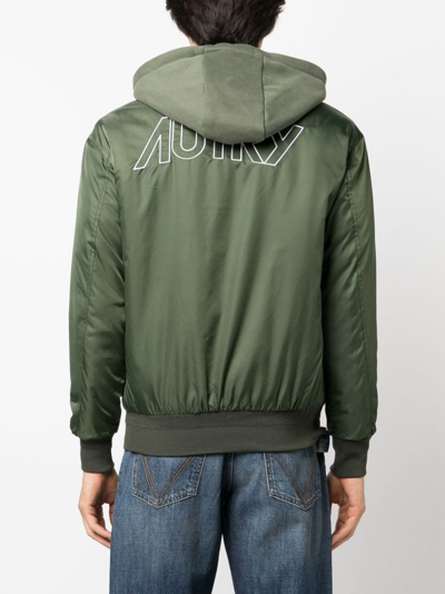 Autry Bomber Jacket In Green