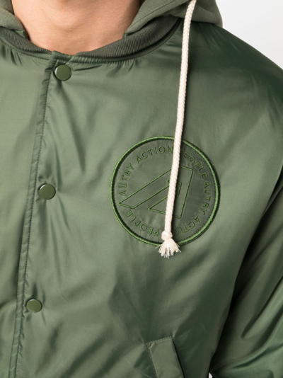 Autry Bomber Jacket In Green