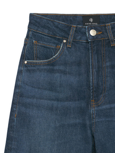 Anine Bing Clyde Jean In Mare Blue In Blue