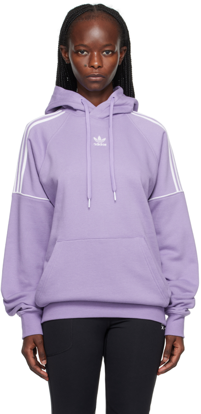 Shop Adidas Originals Purple Rekive Hoodie