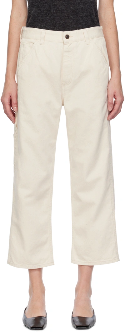 Shop 6397 Off-white 'the Painter' Jeans In Natural