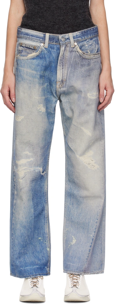 Our Legacy Jeans Third Cut In Digital Denim Print | ModeSens