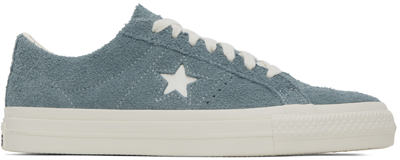 Converse One Star Pro Lacing Low-top Sneakers In Cocoon Blue/egret/eg